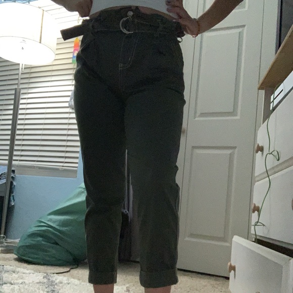 Dark Green Pants - Picture 3 of 3